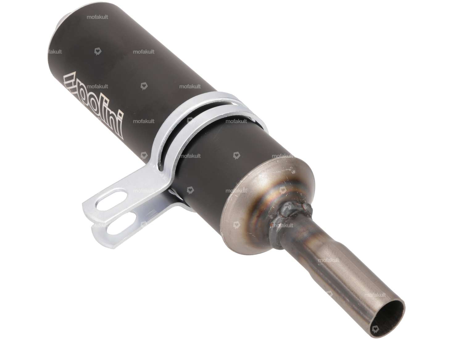 Silencieux Polini 18 mm alu noir Carousel Image 2