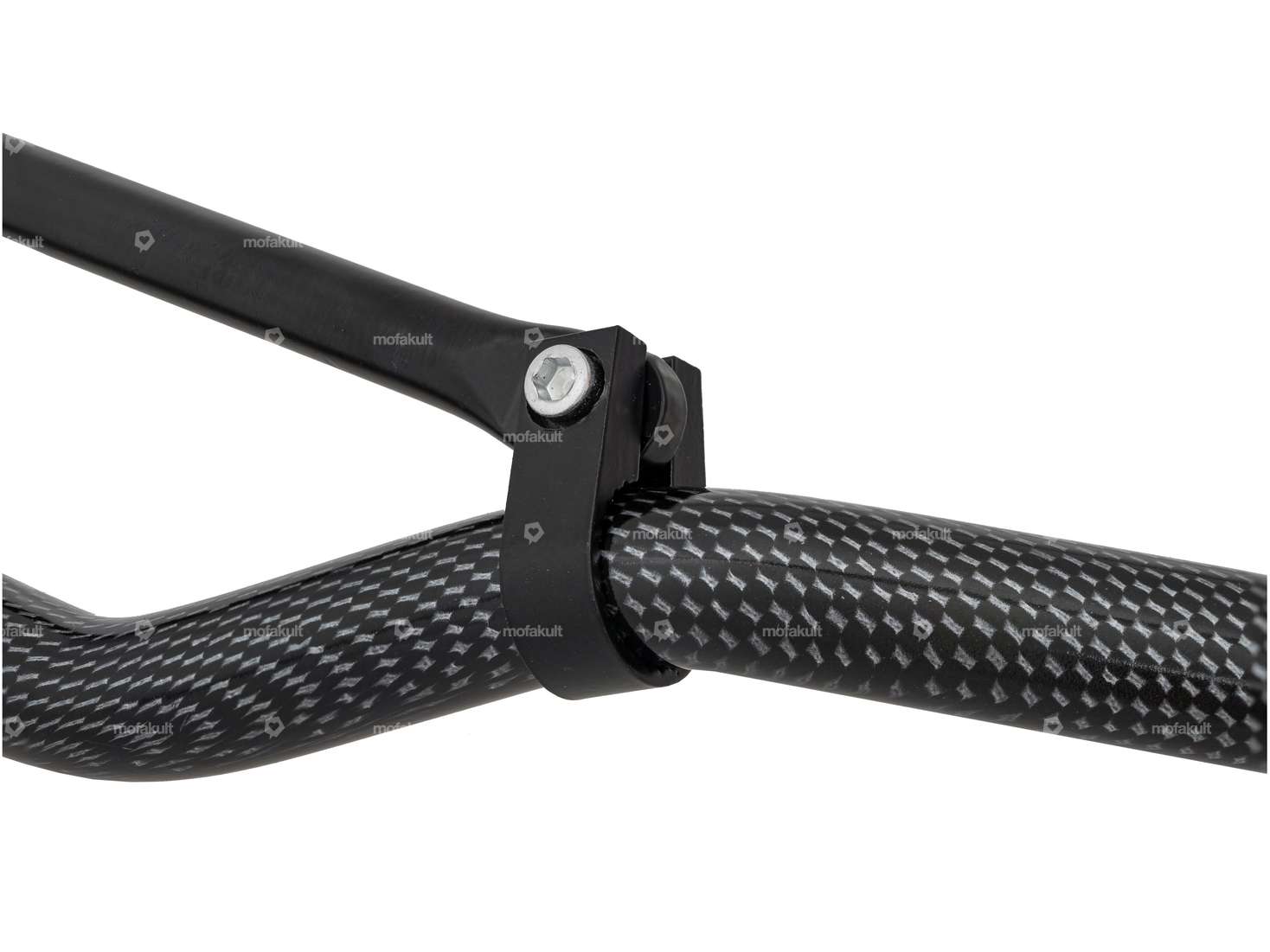 Guidon de course Plaque de fourche 8 cm / large Aluminium Carbon Carousel Image 3