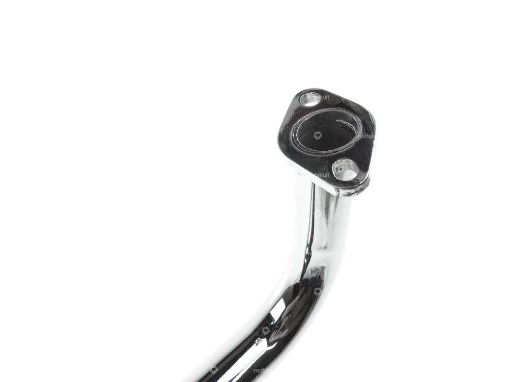 Echappement 25 mm sortie inclinée chrome | Tomos Carousel Image 4