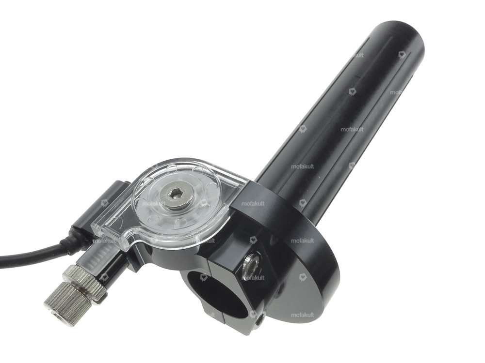 Stage6 throttle twist grip CNC black Carousel Image 3