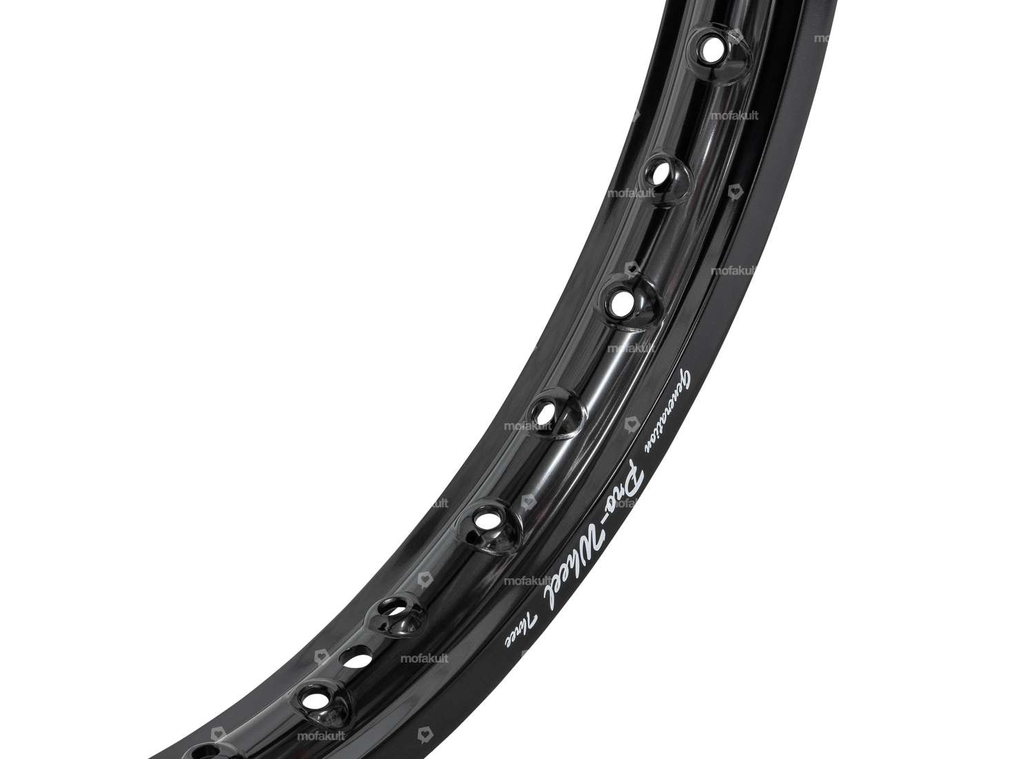 Anneau de jante 1.40 x 17" (49 mm) Alu noir anodisé Carousel Image 2