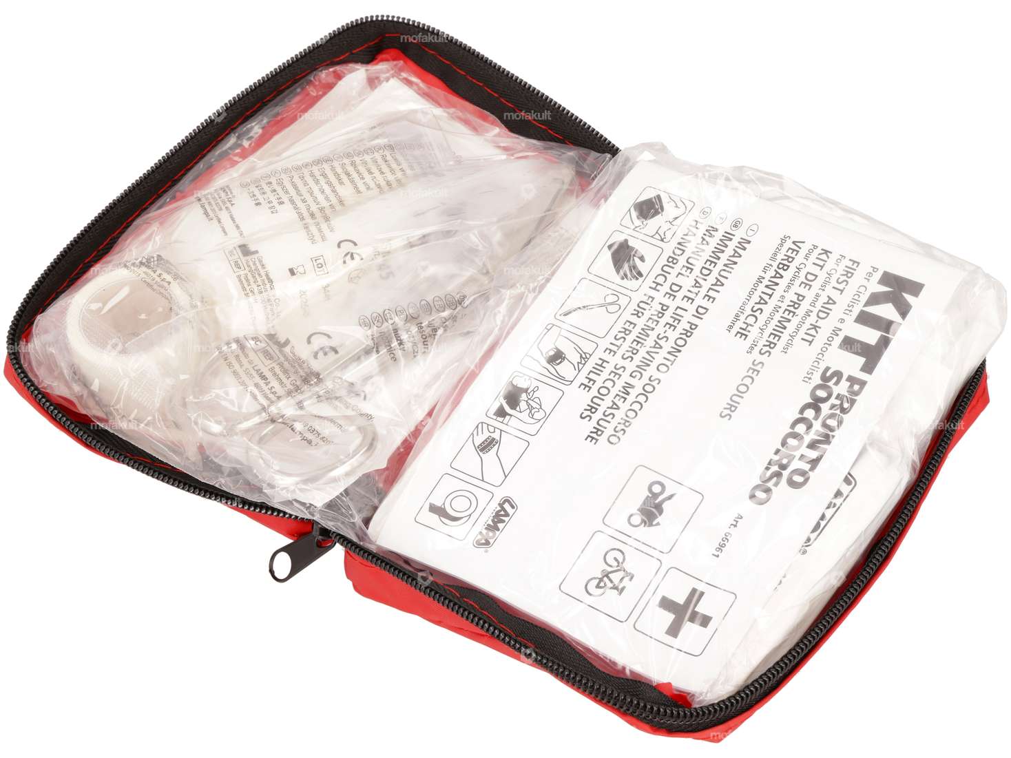Trousse de secours / kit de premier secours selon la norme DIN 13167-2014 Carousel Image 2