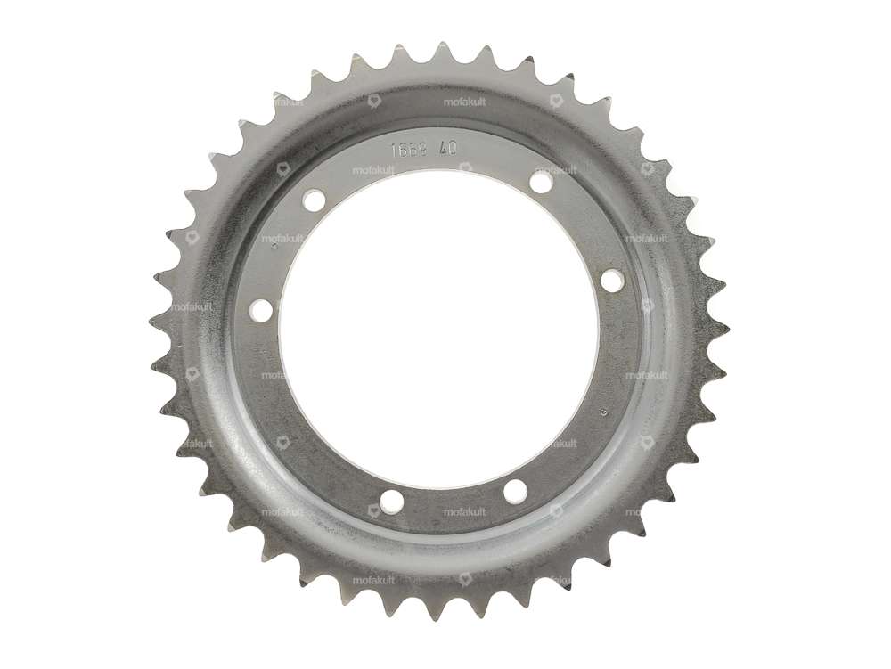 ESJOT sprocket 40 teeth galvanized | Puch Maxi, X30 NG-2AH Carousel Image 1