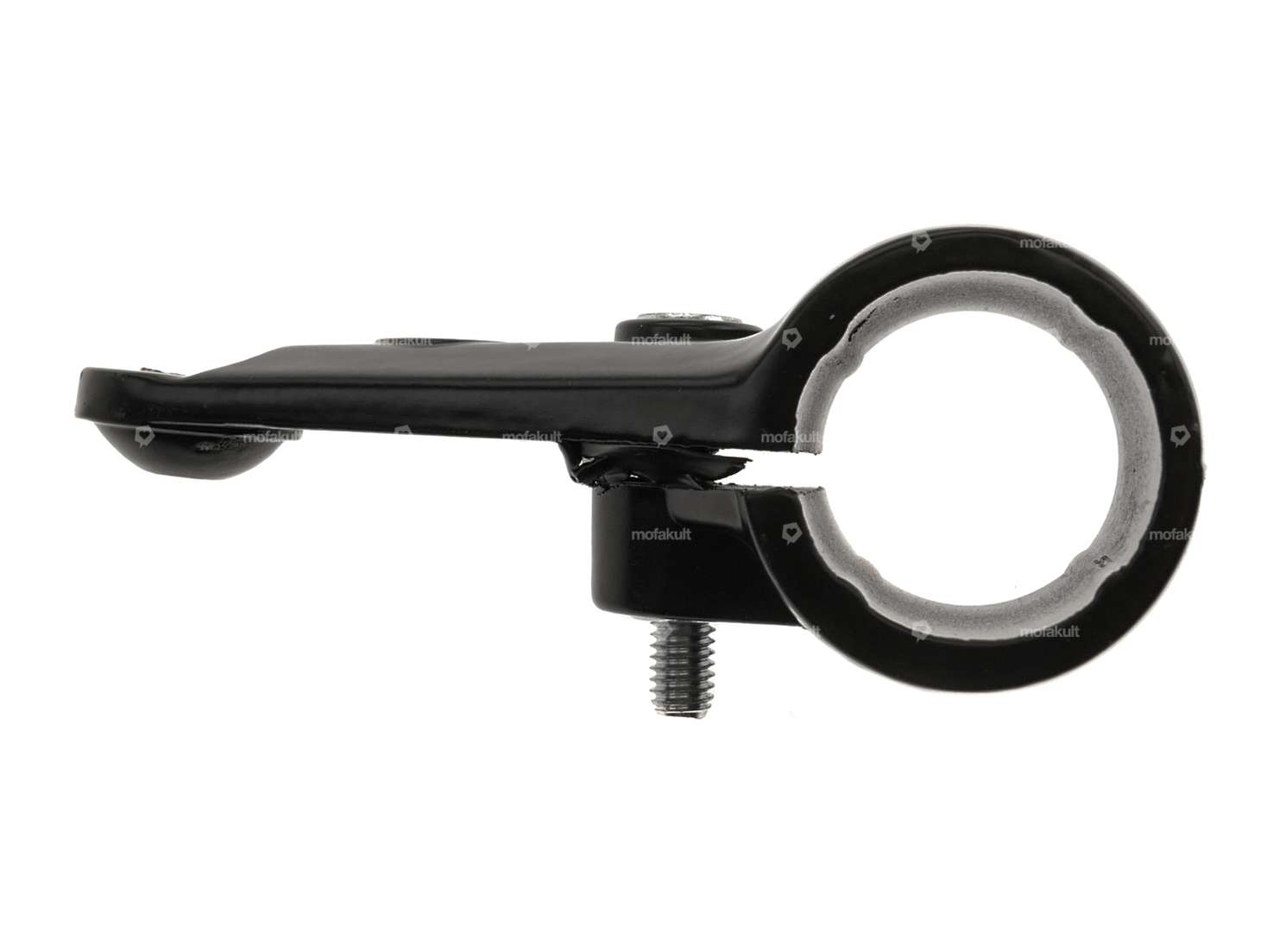 Support de lampe alu Ø 28 mm noir NOS | Fourche Alpa Carousel Image 3