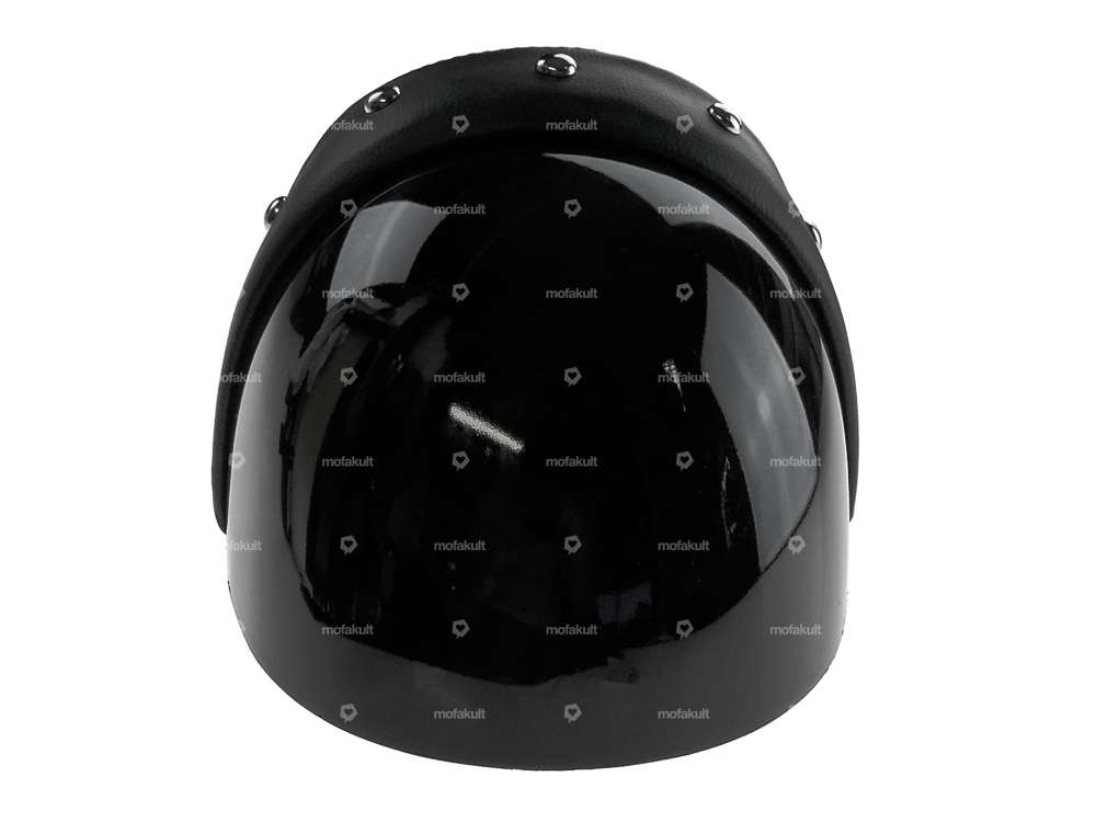 Coque de selle Cafe Racer rembourrée noire Carousel Image 5