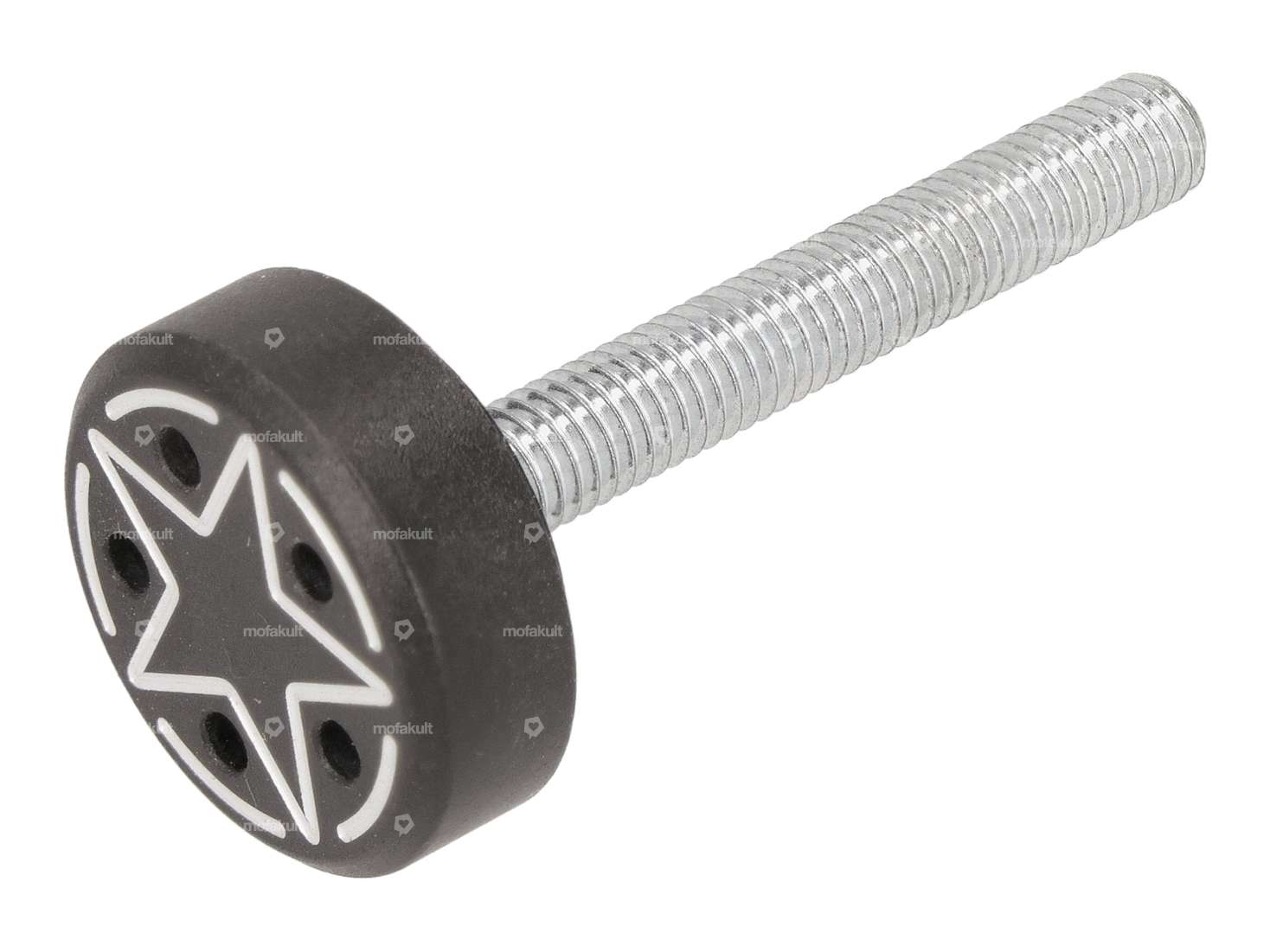 66HEROES Vis protection latérale 35 mm Alu noir Star Carousel Image 1