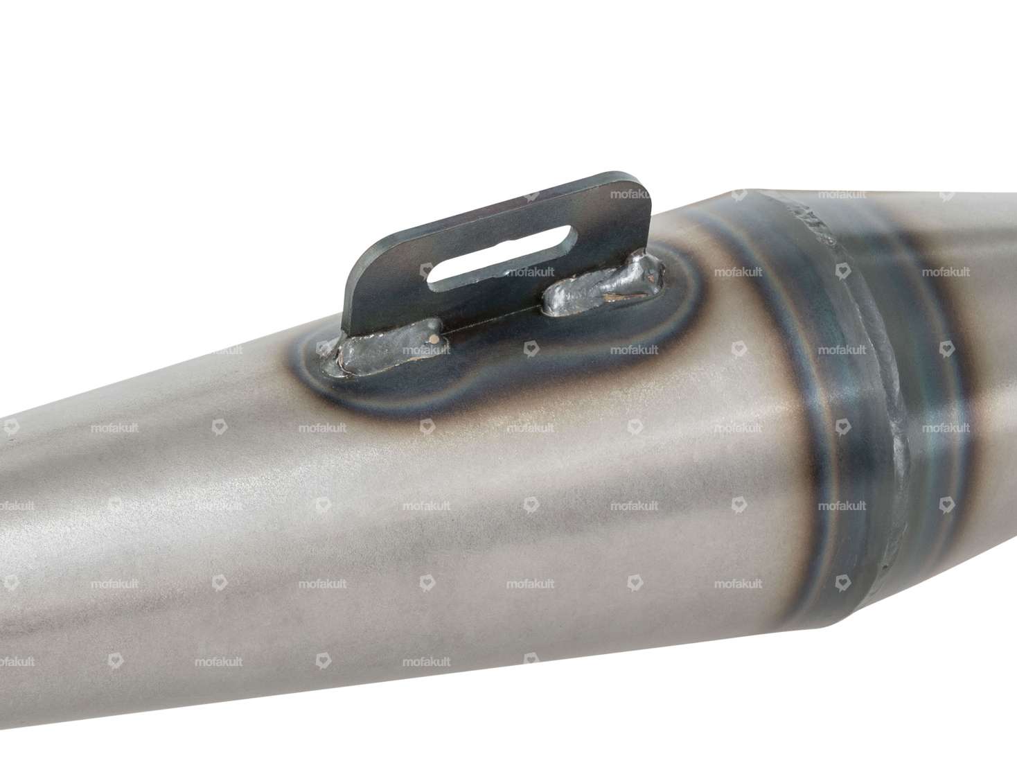 HOMOET Échappement P4 blank | Puch (sortie droite) Carousel Image 3