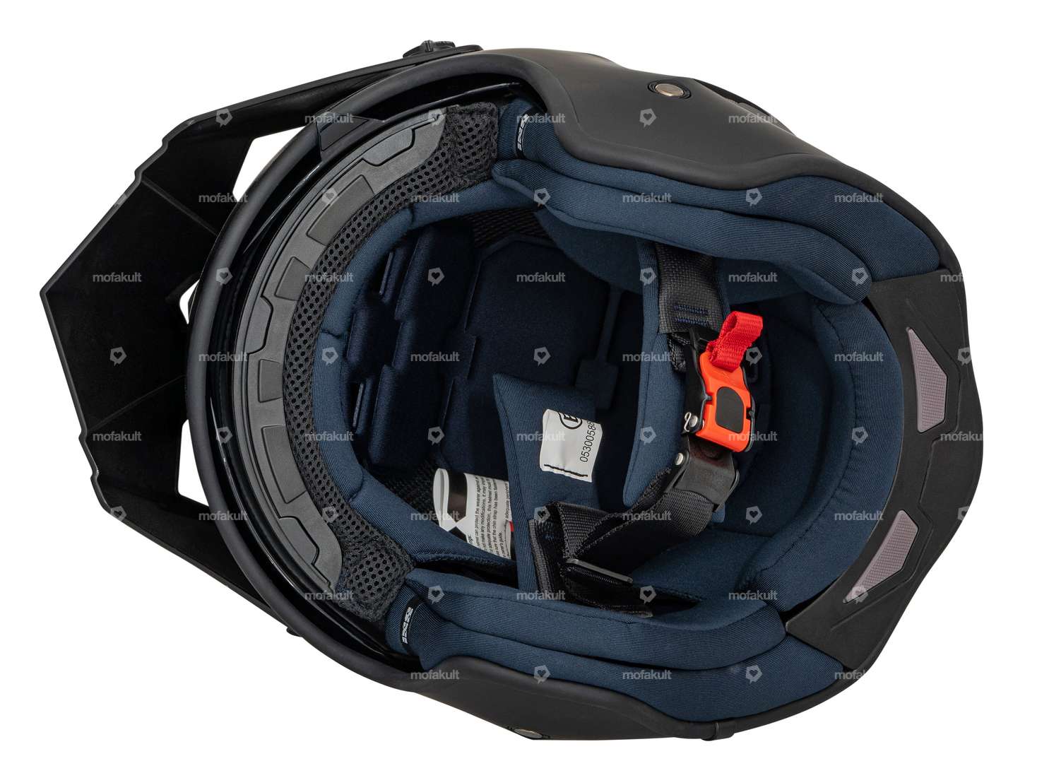 IXS Casque jet Enduro noir mat Carousel Image 4