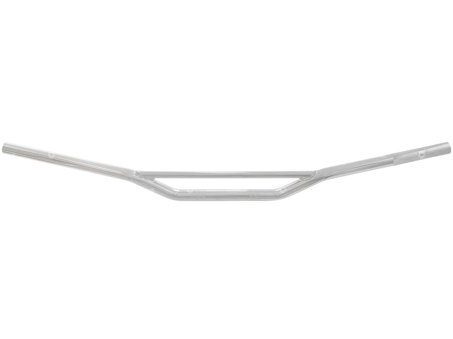 Guidon plaque de fourche 8 cm avec entretoise large chrome Carousel Image 1