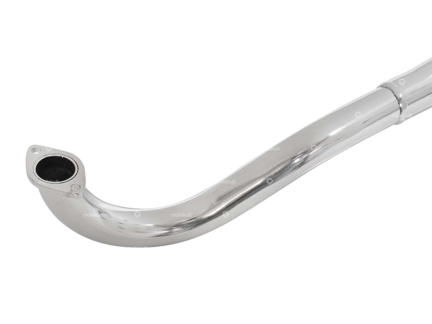 Echappement Sidepipe 28 mm chrome | Puch Maxi S Carousel Image 2