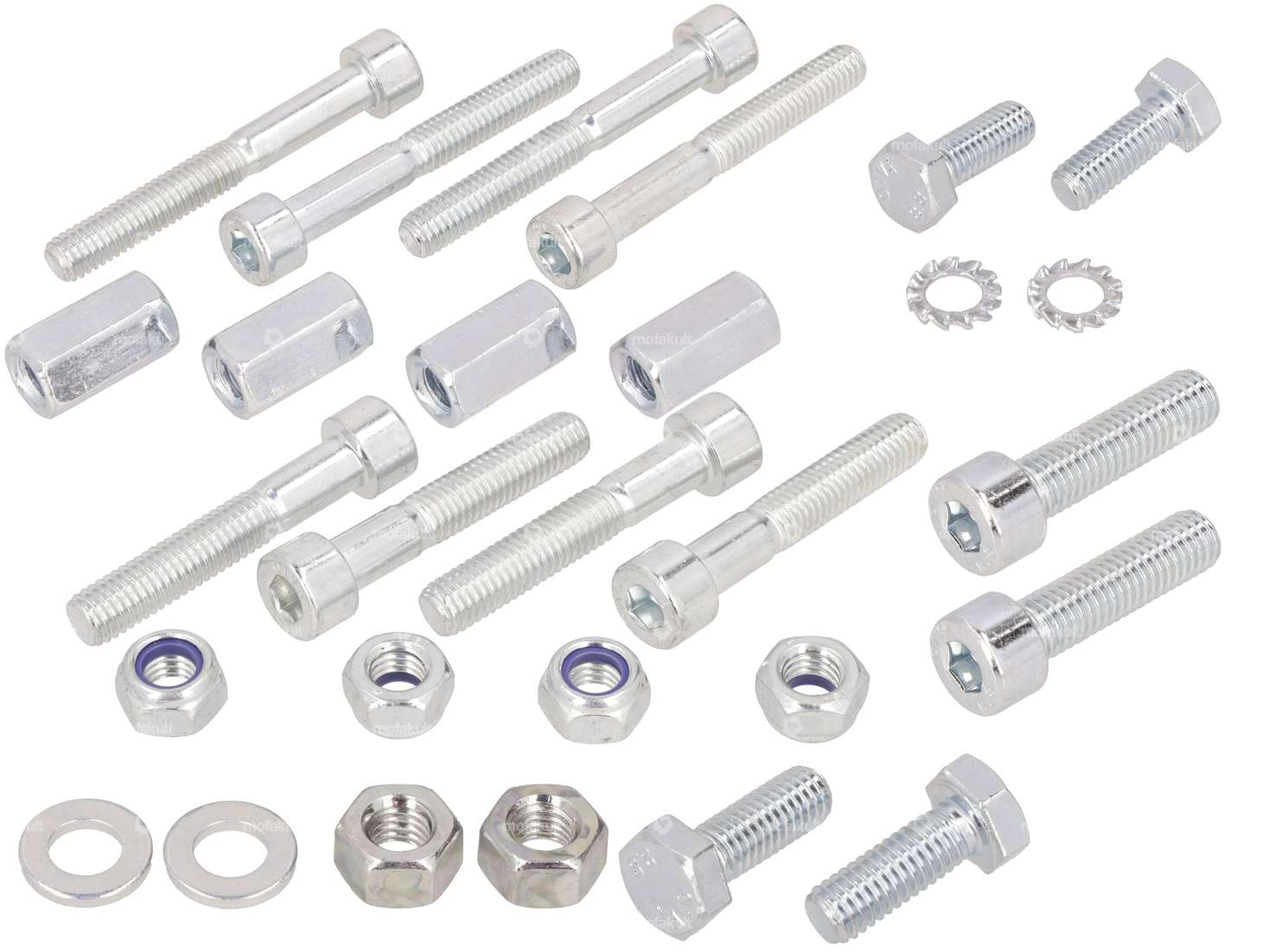 swiing® revival Kit de vis EBR fourche "Staco" & "Jumpy" galvanisé | Pony GTX, Cross 521 Carousel Image 1