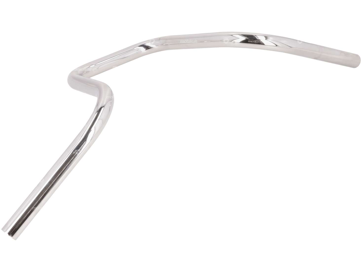 Guidon plaque de fourche 24 cm chrome | Piaggio Bravo Carousel Image 2