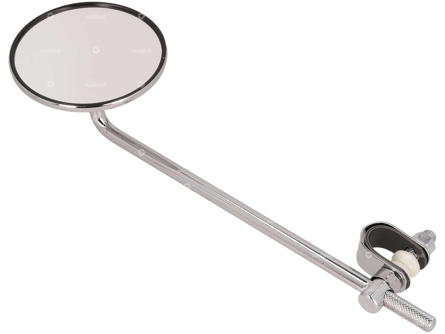 GPO Miroir rond (version courte) Chrome Carousel Image 2