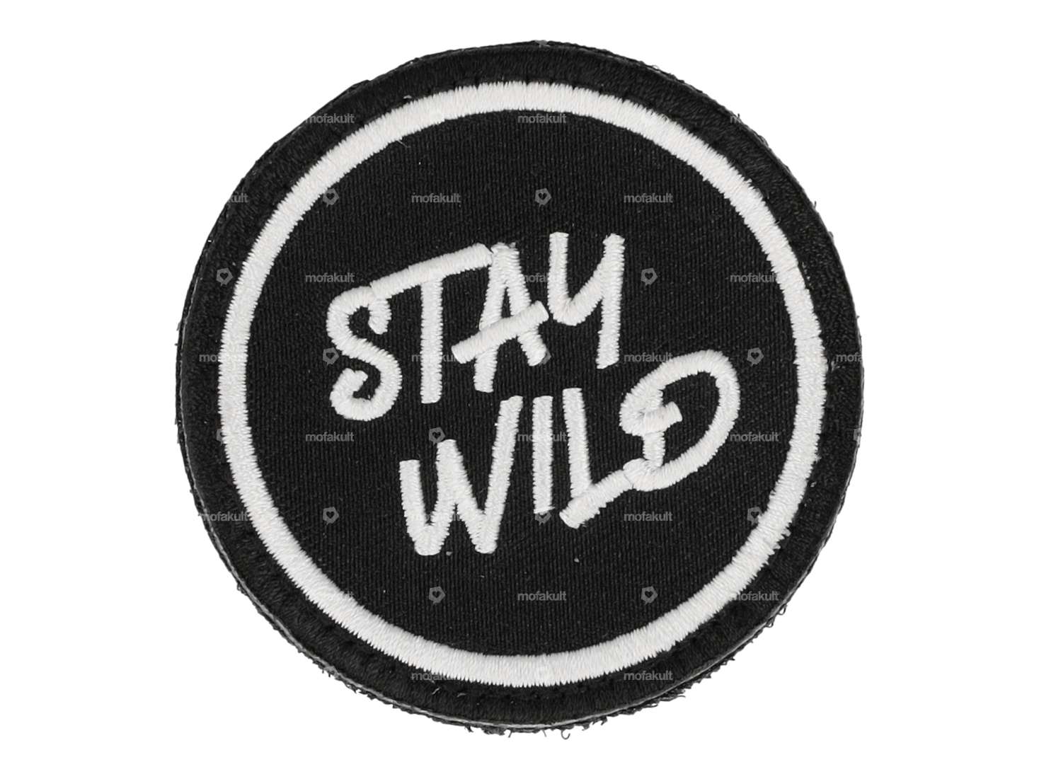 mk-Merch Ecusson "stay wild" rond Carousel Image 1