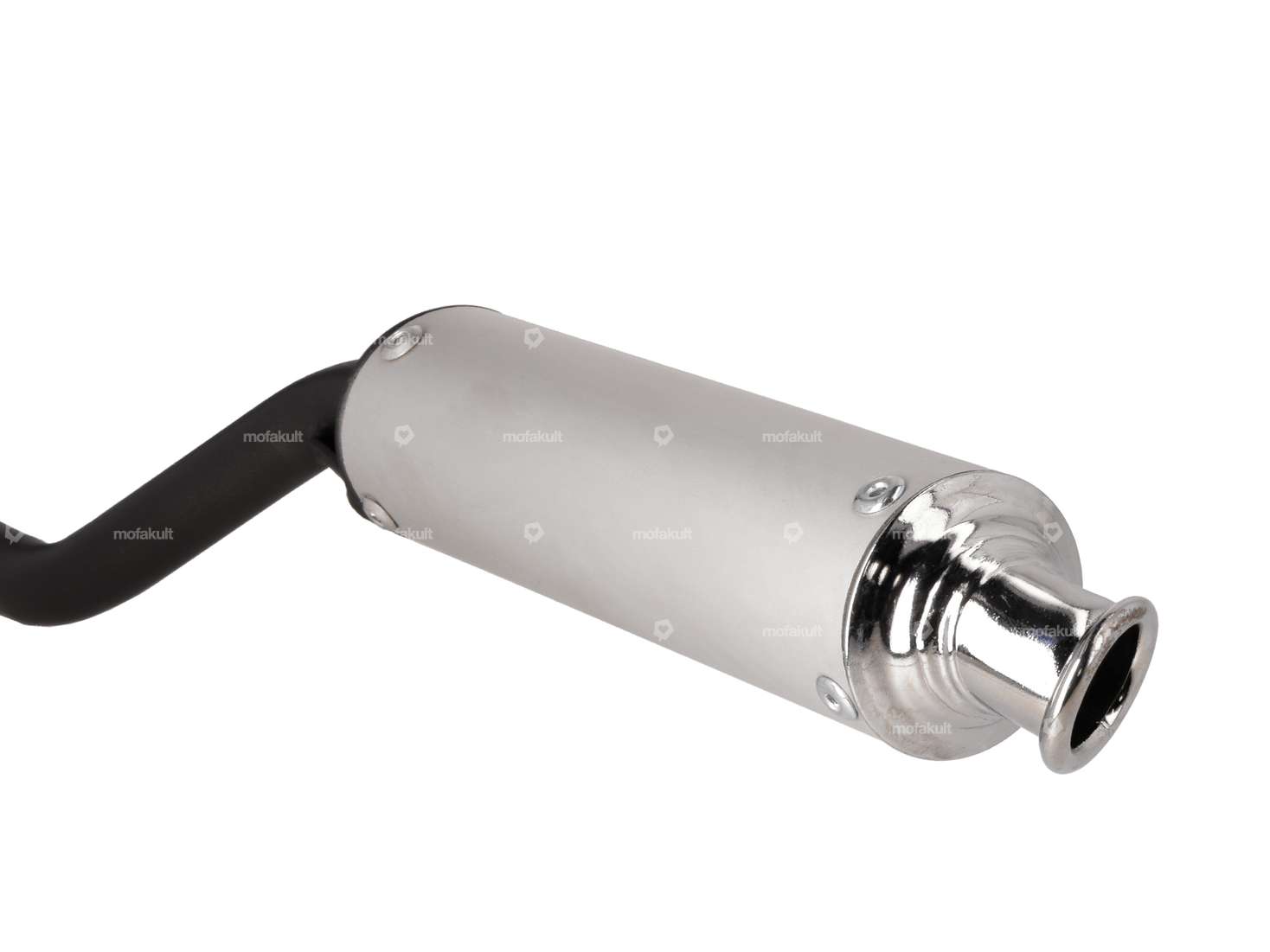 TECNO "off road EVO" pot d'échappement noir | Puch Carousel Image 3