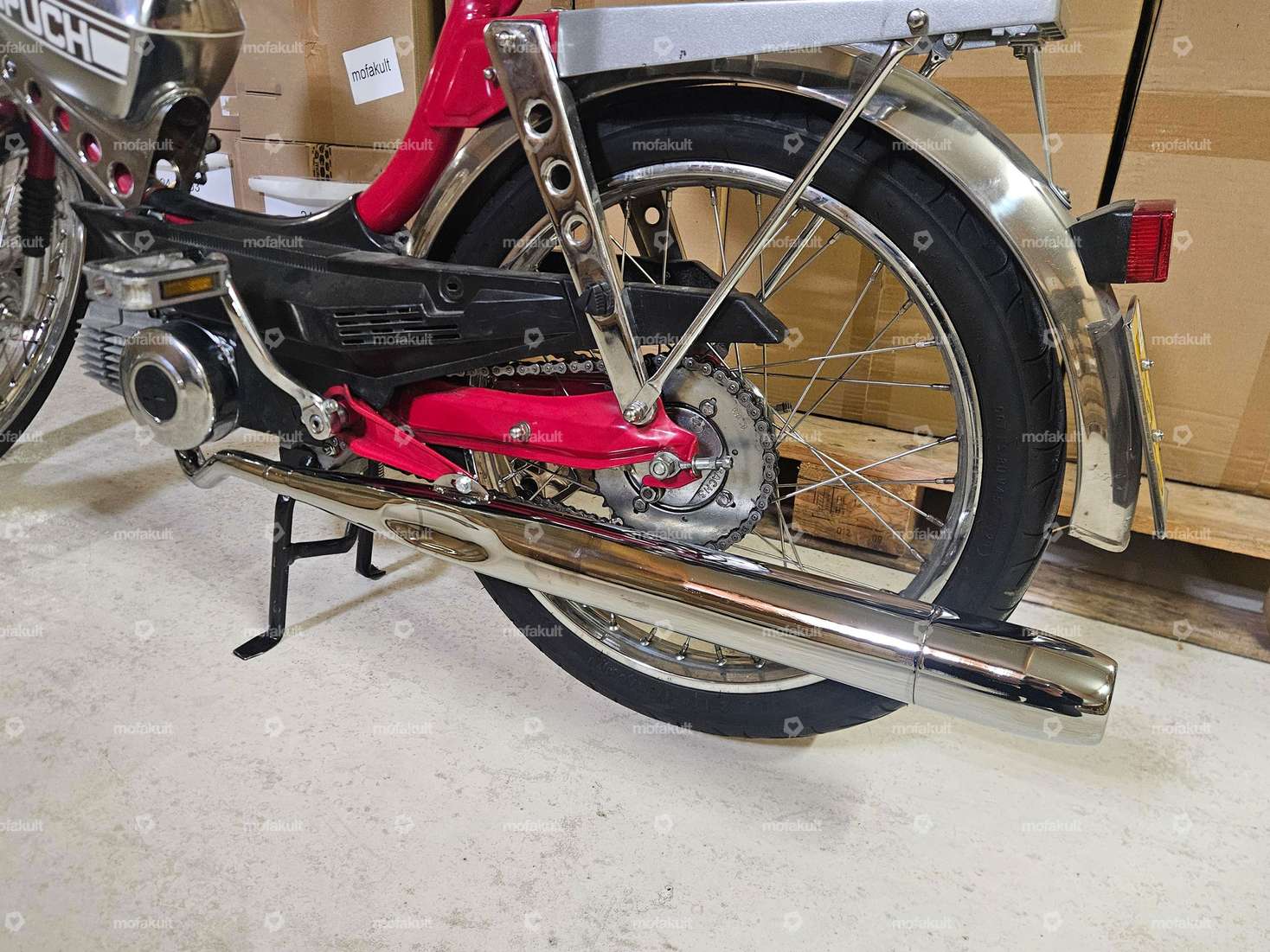 swiing® ingenious Échappement par résonance "TT" Ø 28 / 70 mm | Puch X30 Sport NS / NL Carousel Image 7