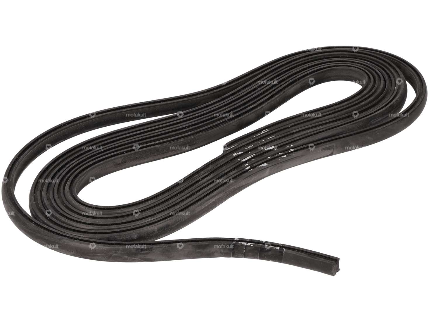 CIF caoutchouc de marchepied noir | Vespa P, PX, PK Carousel Image 1