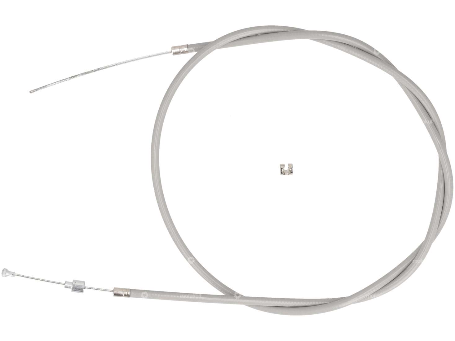 BGM front brake cable with gray cover | Vespa Largeframe Carousel Image 1