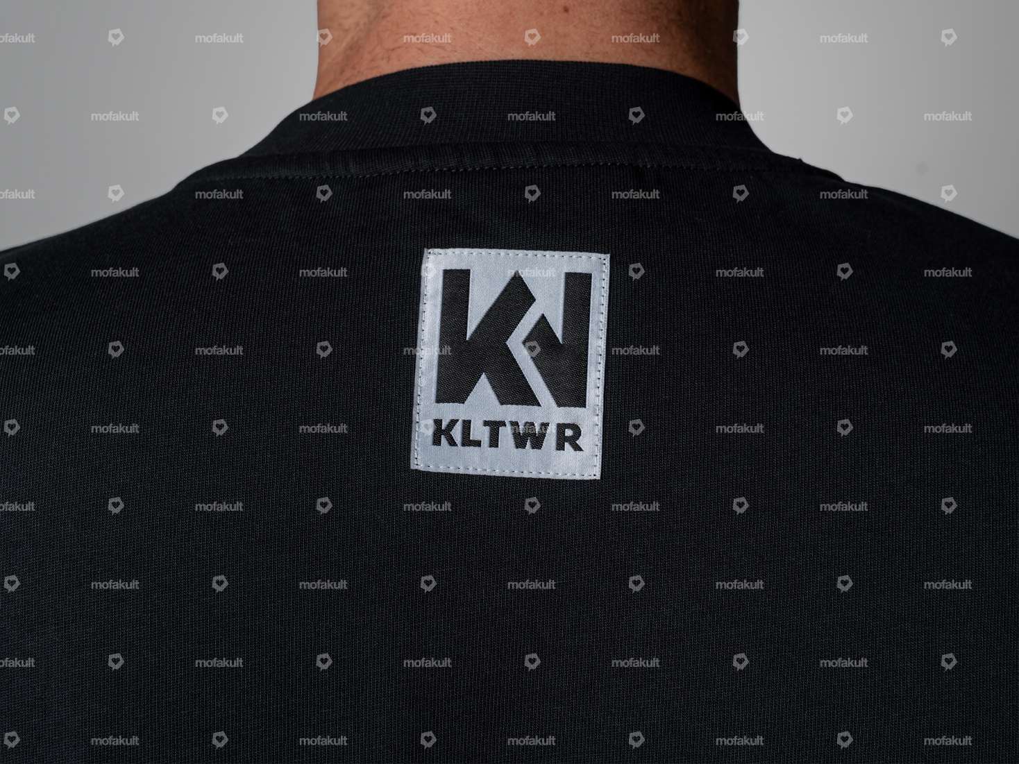 T-shirt KULTWEAR « Tagger » oversize noir Carousel Image 4