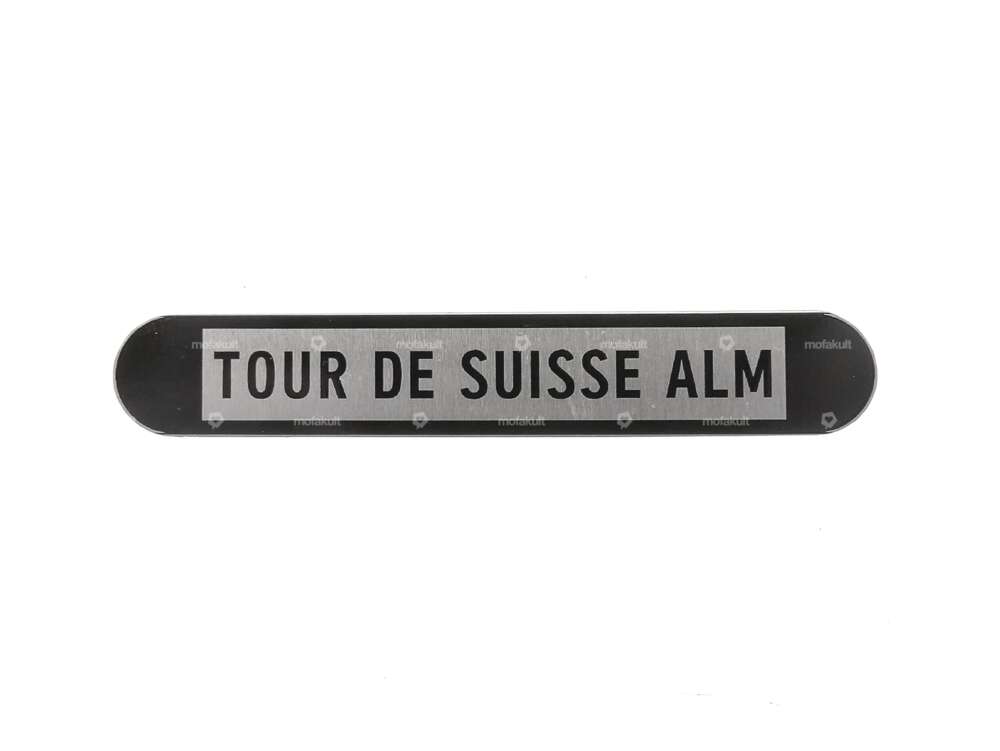 Plaque signalétique | TOUR DE SUISSE ALM Carousel Image 1