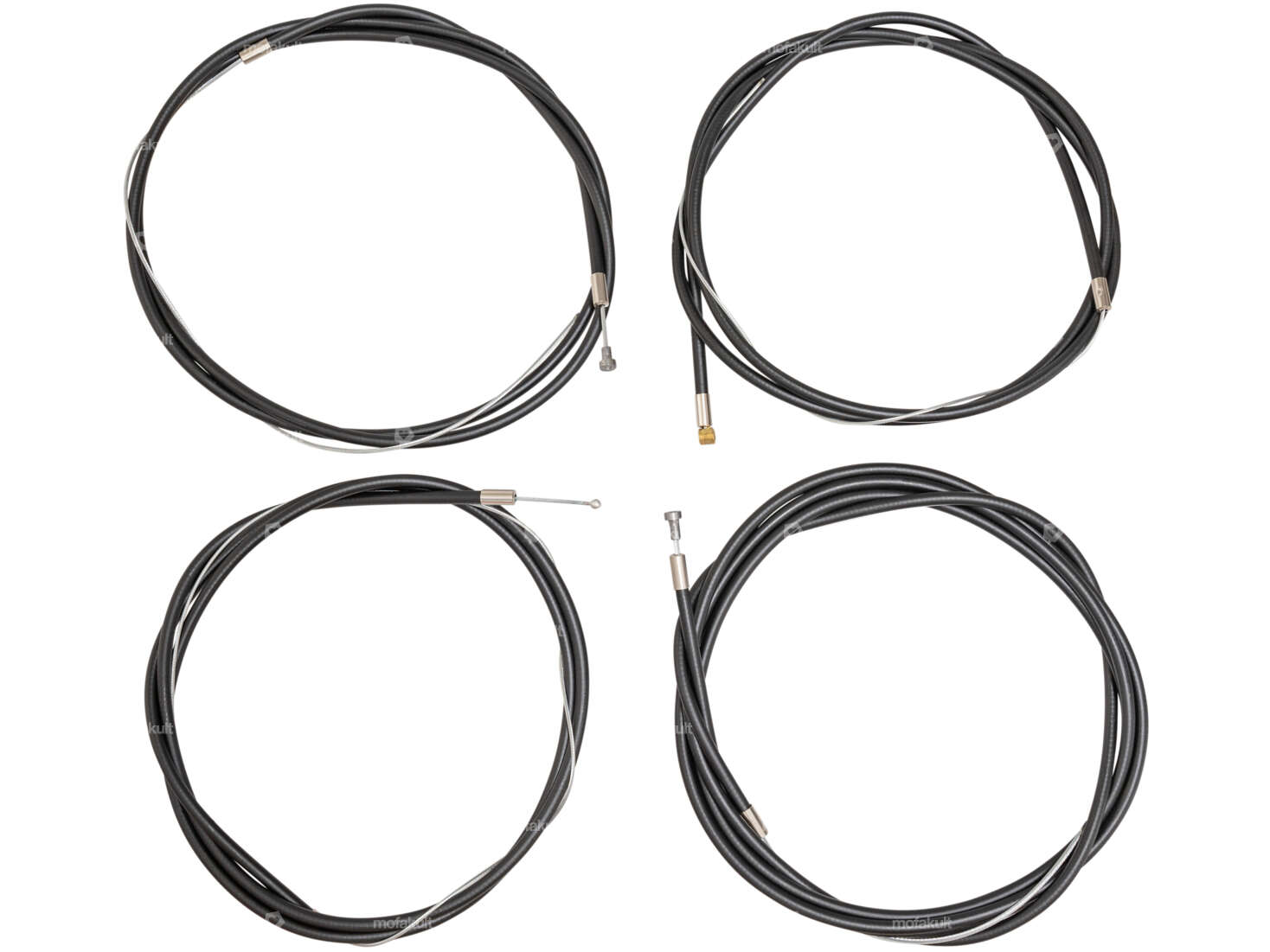 Cable set black | Piaggio Ciao, SI, Bravo, Boxer Carousel Image 1