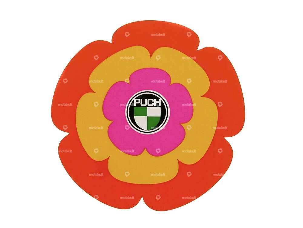 Autocollant Fleur Hippie Garde-boue | Puch X30 Velux Carousel Image 1