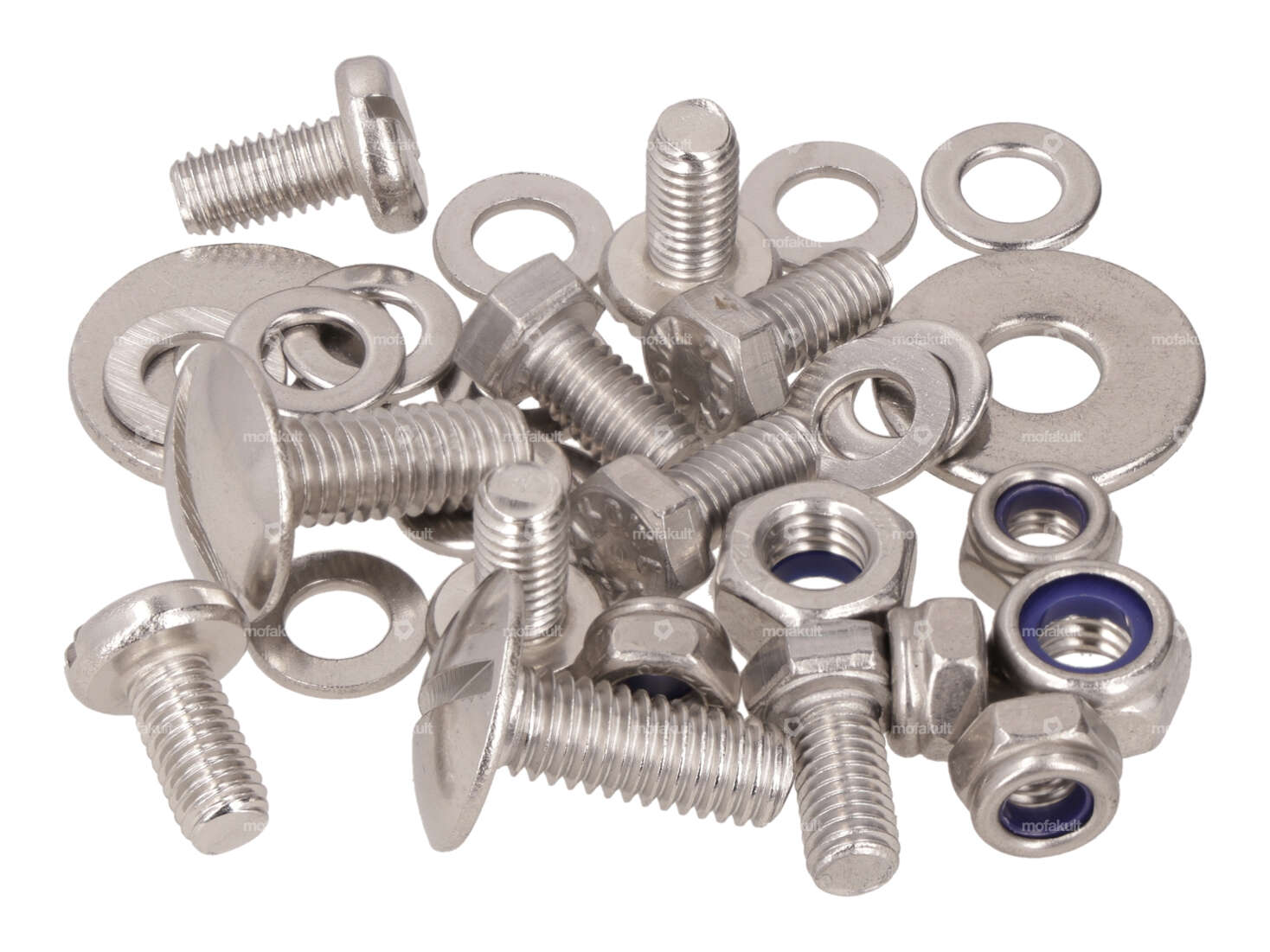 swiing® revival Kit de vis pour garde-boue avant Inox | Puch Maxi S, N Carousel Image 1