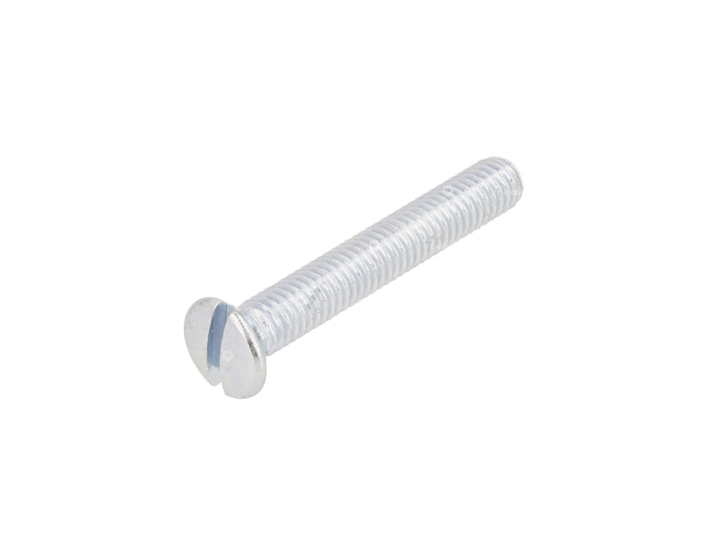 Vis M6x40 tête fraisée bombée fendue zinguée Carousel Image 1