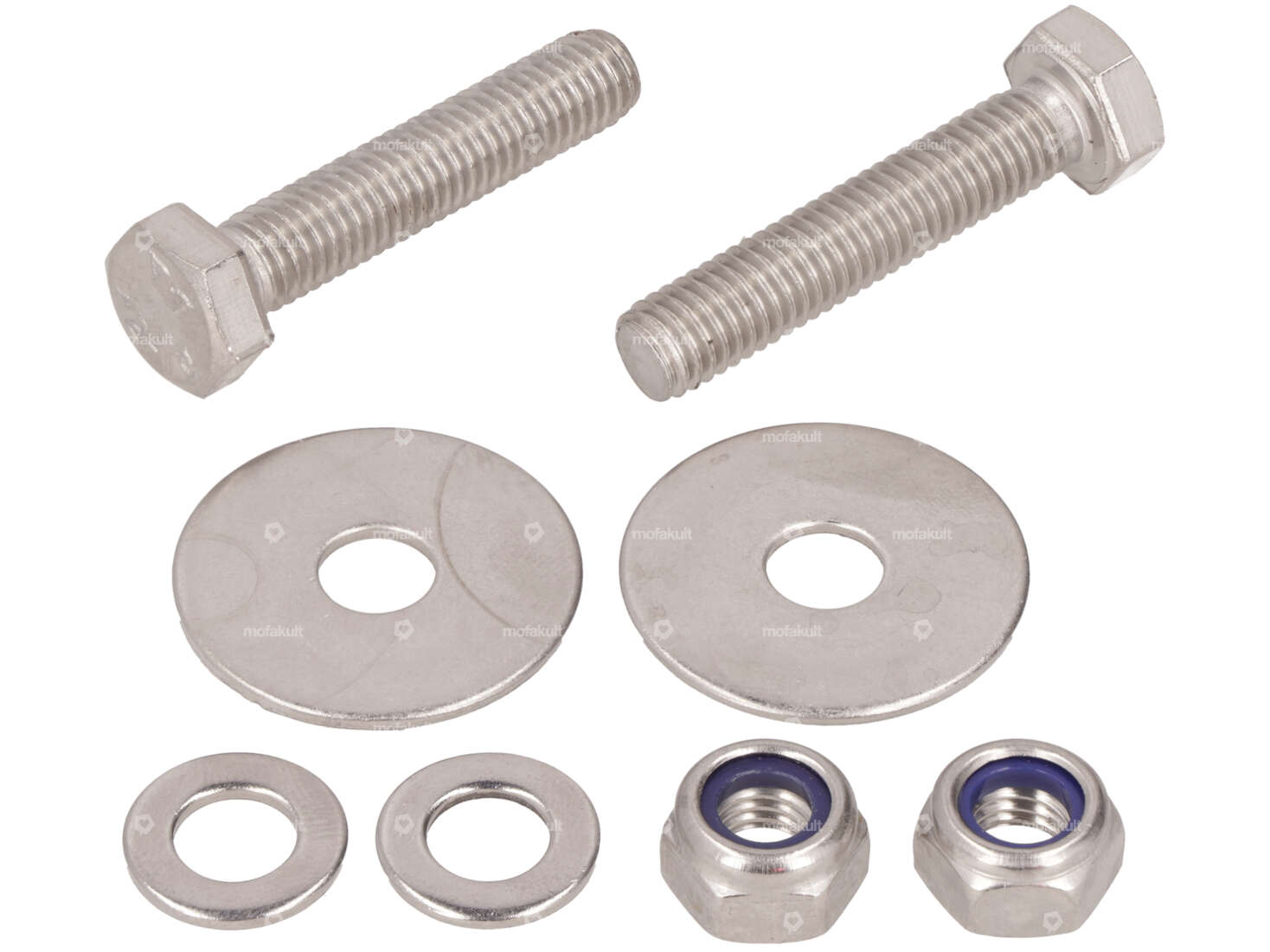 swiing® revival screw set for tank mounting Inox | Pony Cross 521 Carousel Image 1