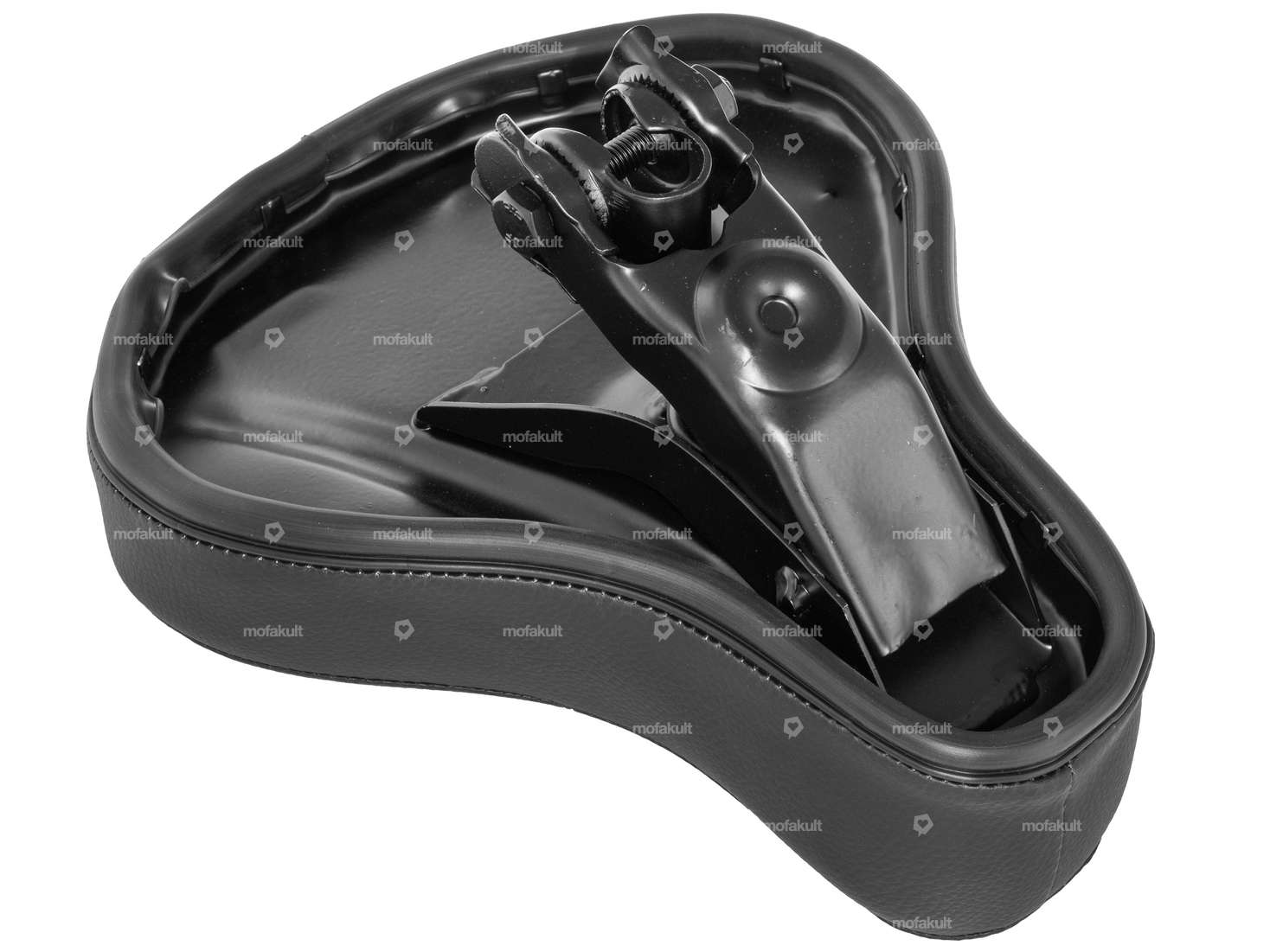 Selle "PUCH" inscription basse noire Carousel Image 4