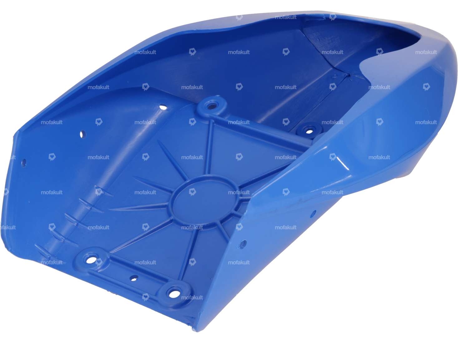 Polini saddle shell blue Carousel Image 2