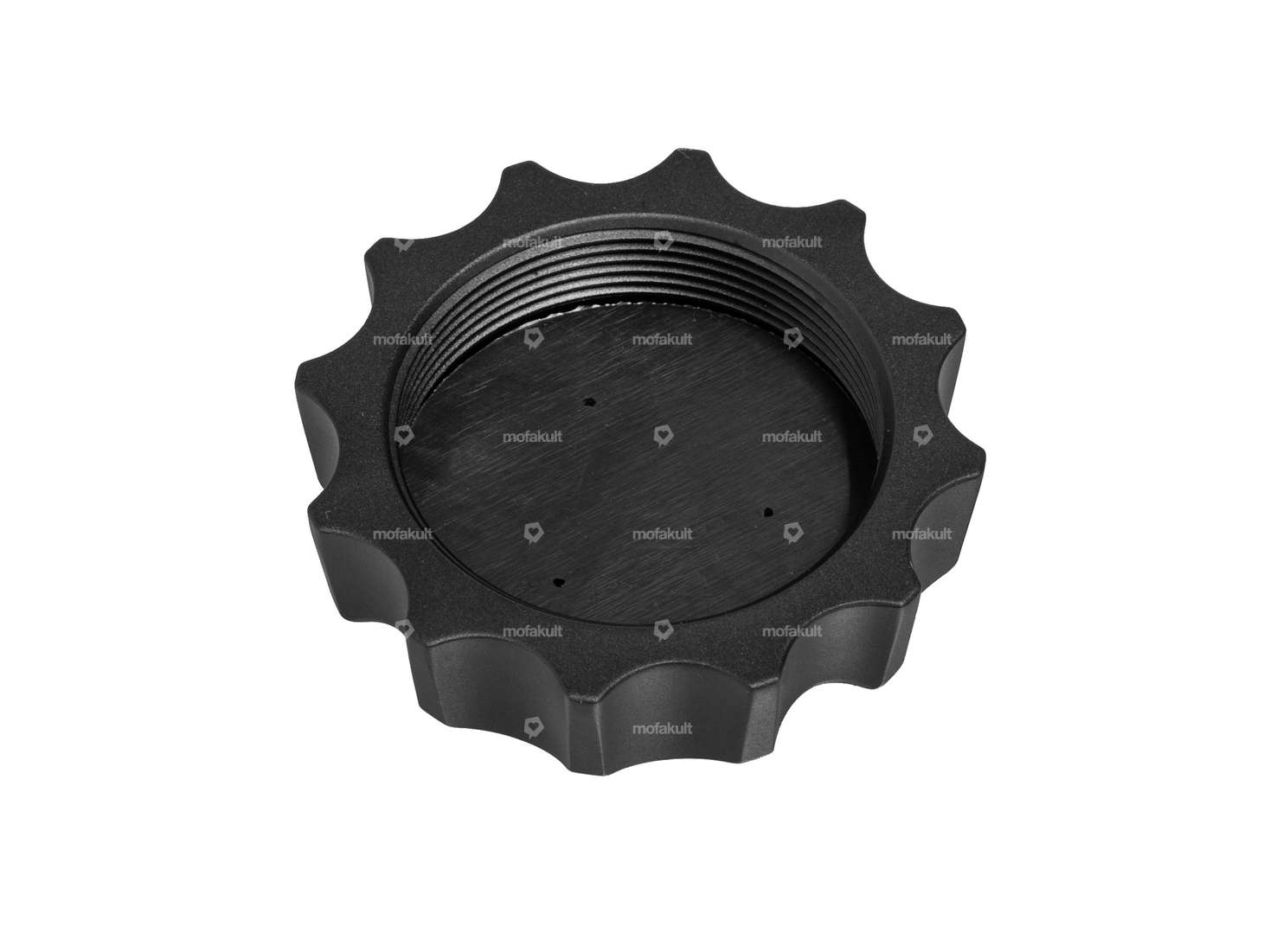 66HEROES Bouchon de réservoir M45x1.5 "Iron Cross" alu noir | Sachs Carousel Image 2