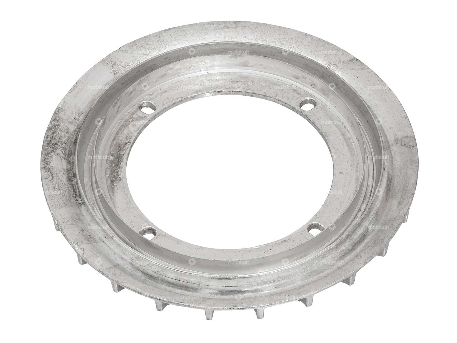 Blank aluminum fan wheel Bosch / Ducati | Puch MS, VS, DS, MV, VZ Carousel Image 2