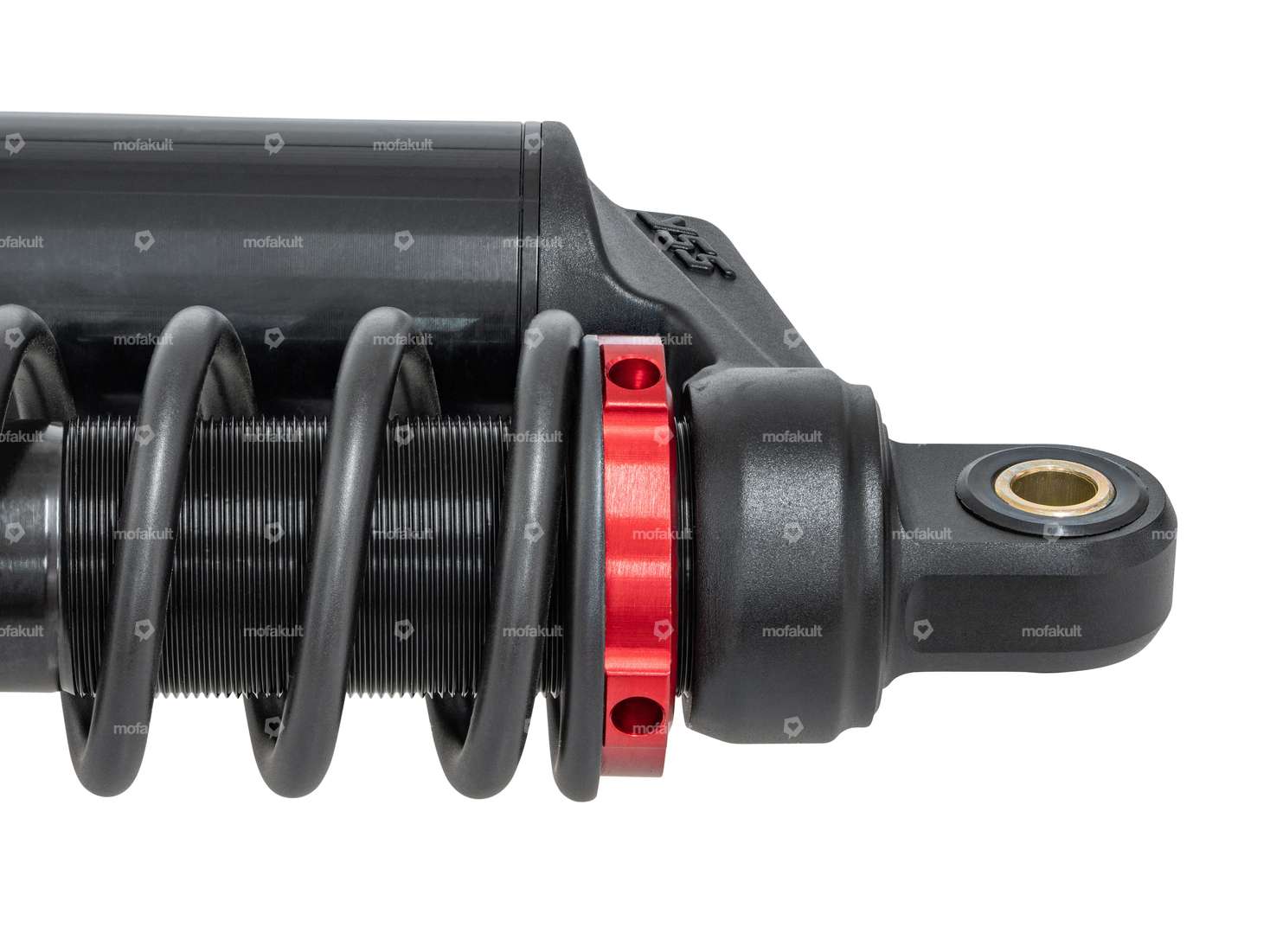 Amortisseur YSS High End 33 - 34 cm noir / rouge (pression de gaz) Carousel Image 3