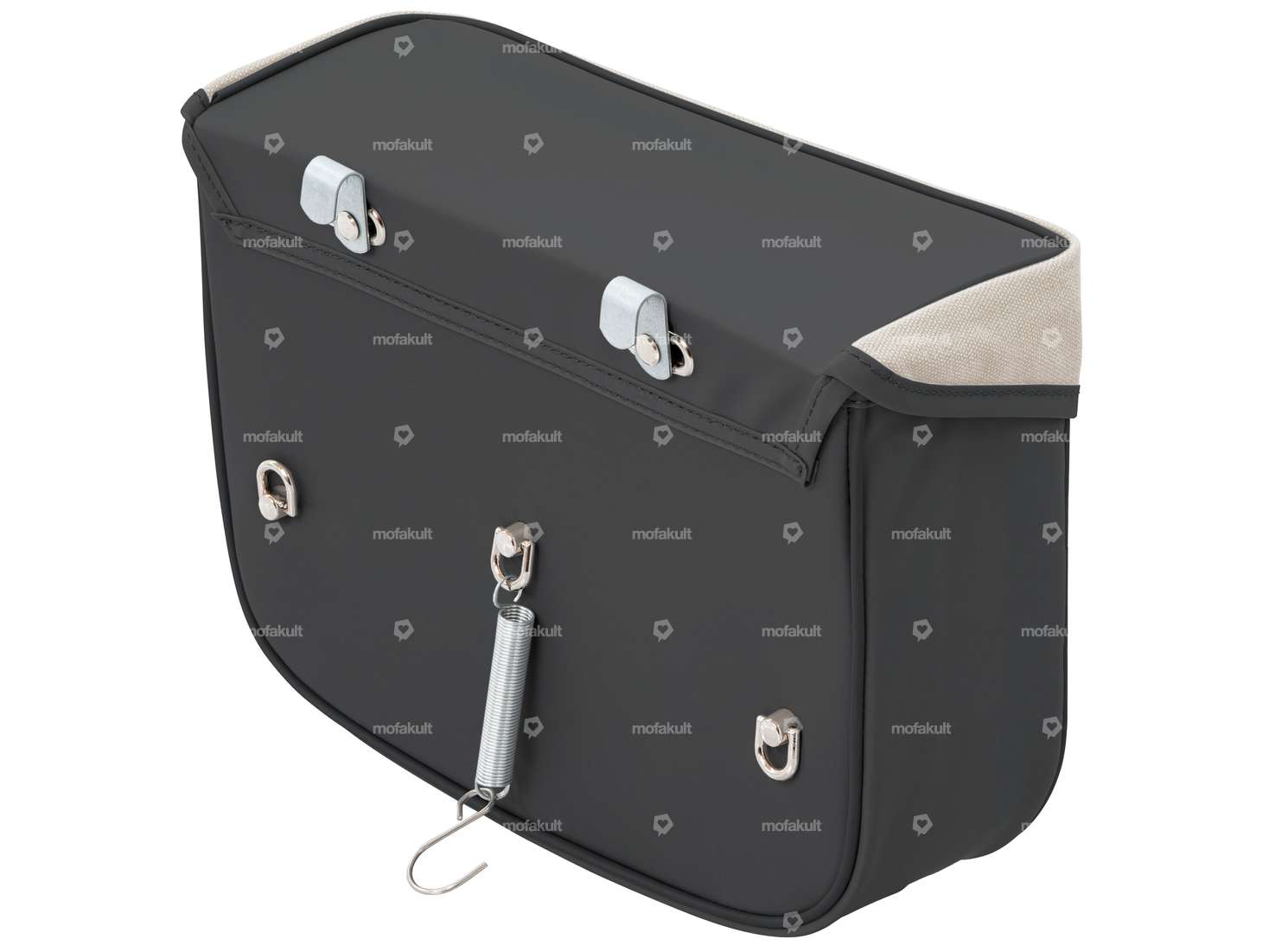 Sacoche à bagages "Ciao" grise | Piaggio Ciao Carousel Image 3