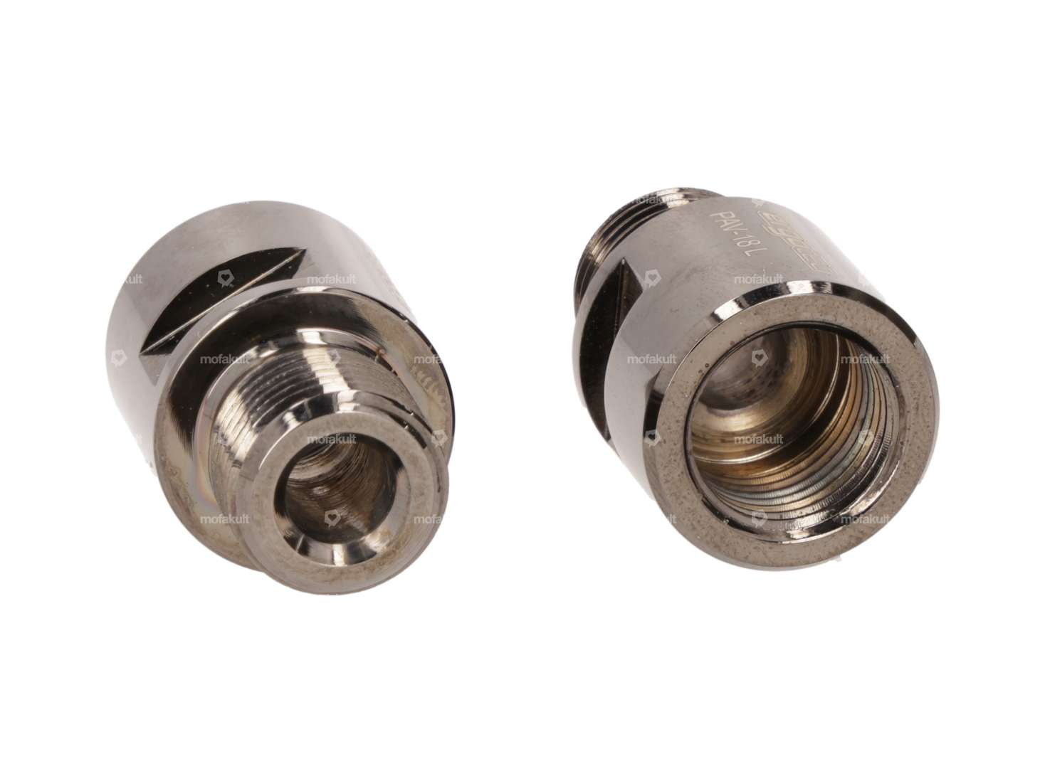 ergotec Kit de rallonge d'axe de pédale 18 mm gauche & droite 9/16 Carousel Image 2