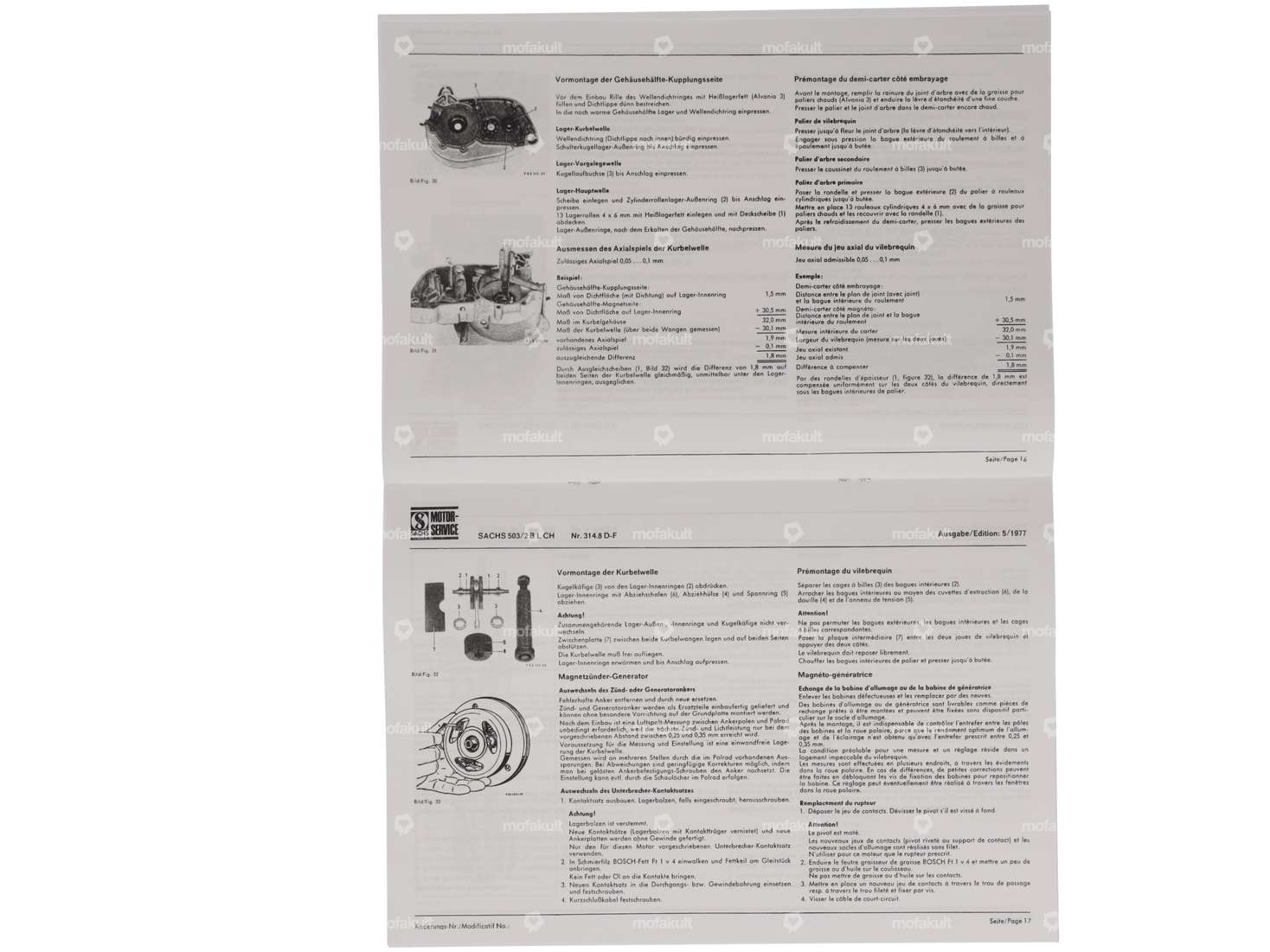 Manuel de réparation 314.8 D-F | Sachs 503/2 B L CH Carousel Image 3