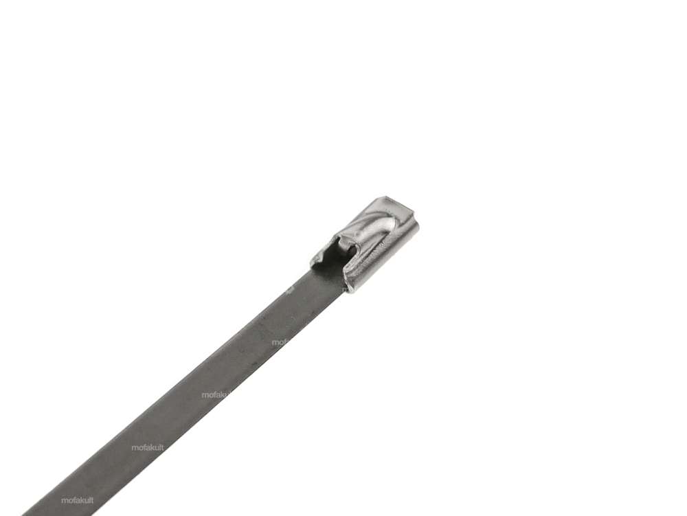 Collier de serrage Inox noir Carousel Image 2