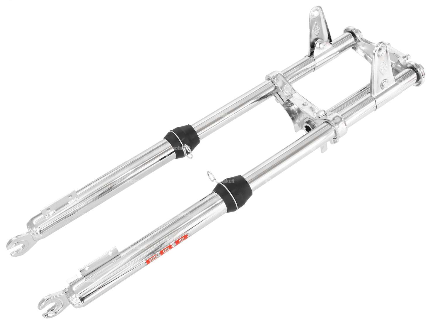 EBR fourche renforcée & rallongée Chrome | Puch Carousel Image 1