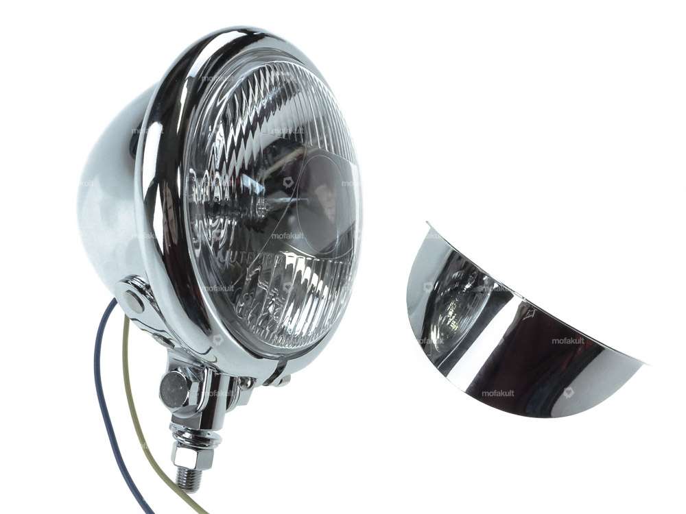 Phare "Indiana" chromé Carousel Image 1