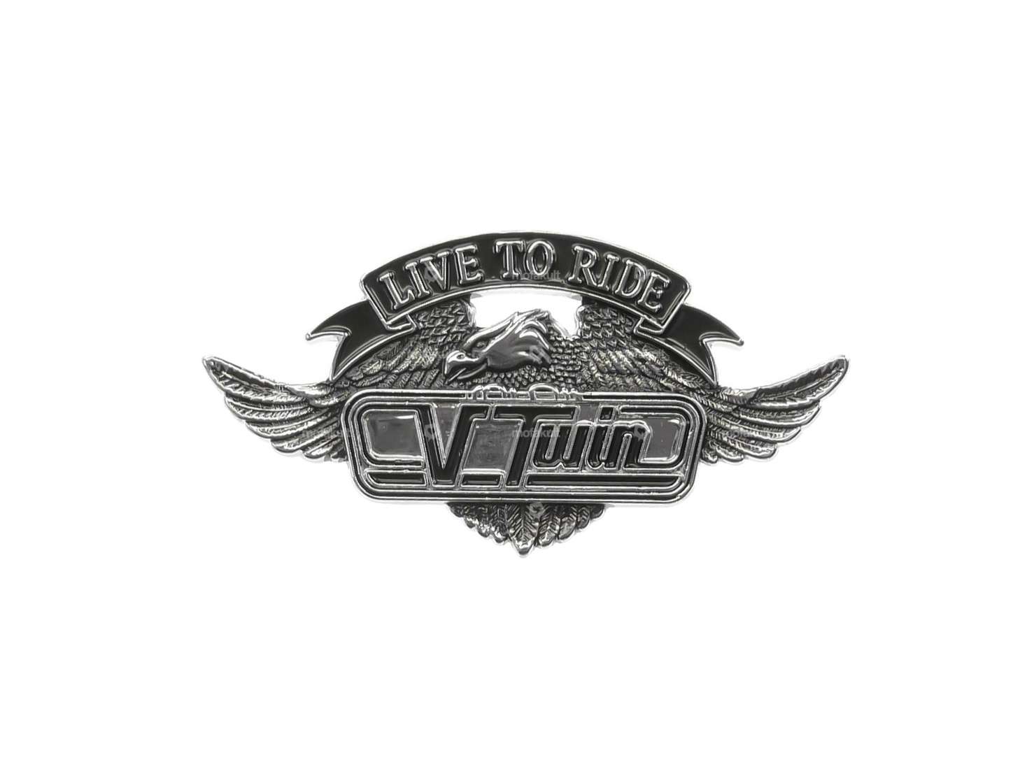 Emblème V-Twin petit (film adhésif) Carousel Image 1
