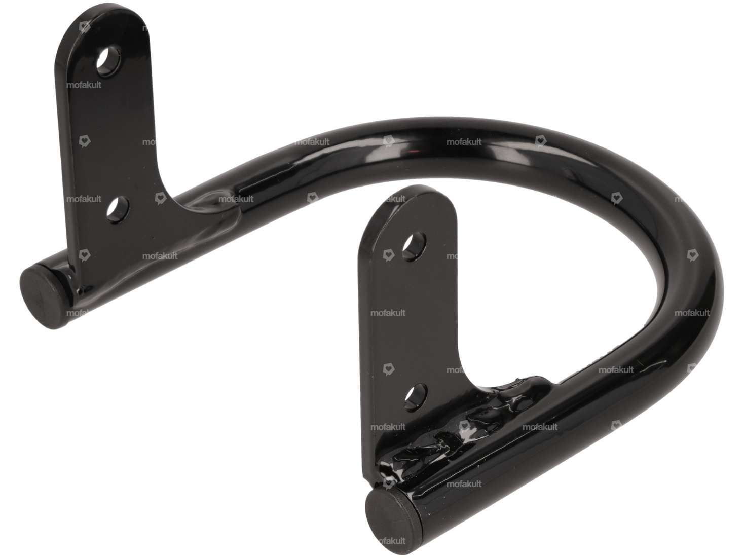 Coude de renfort simple noir Fourche EBR (fixation horizontale) Carousel Image 1