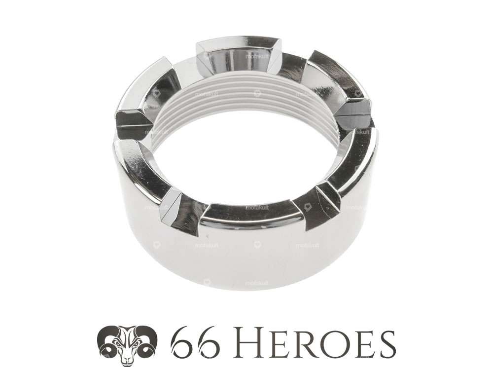 66HEROES Écrou d'échappement M40x1.5 pour tube de 32 mm (qualité 1A) | Sachs Carousel Image 2