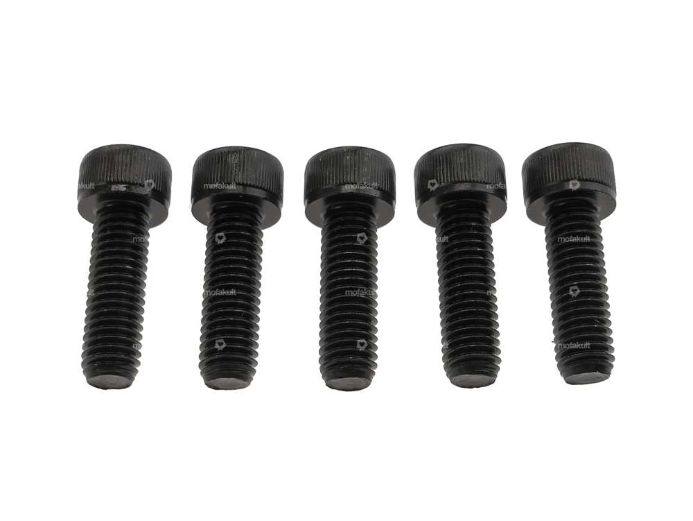 GPO Kit de vis pour moyeu de roue en fonte noire (12.9 résistance) | Puch Carousel Image 1