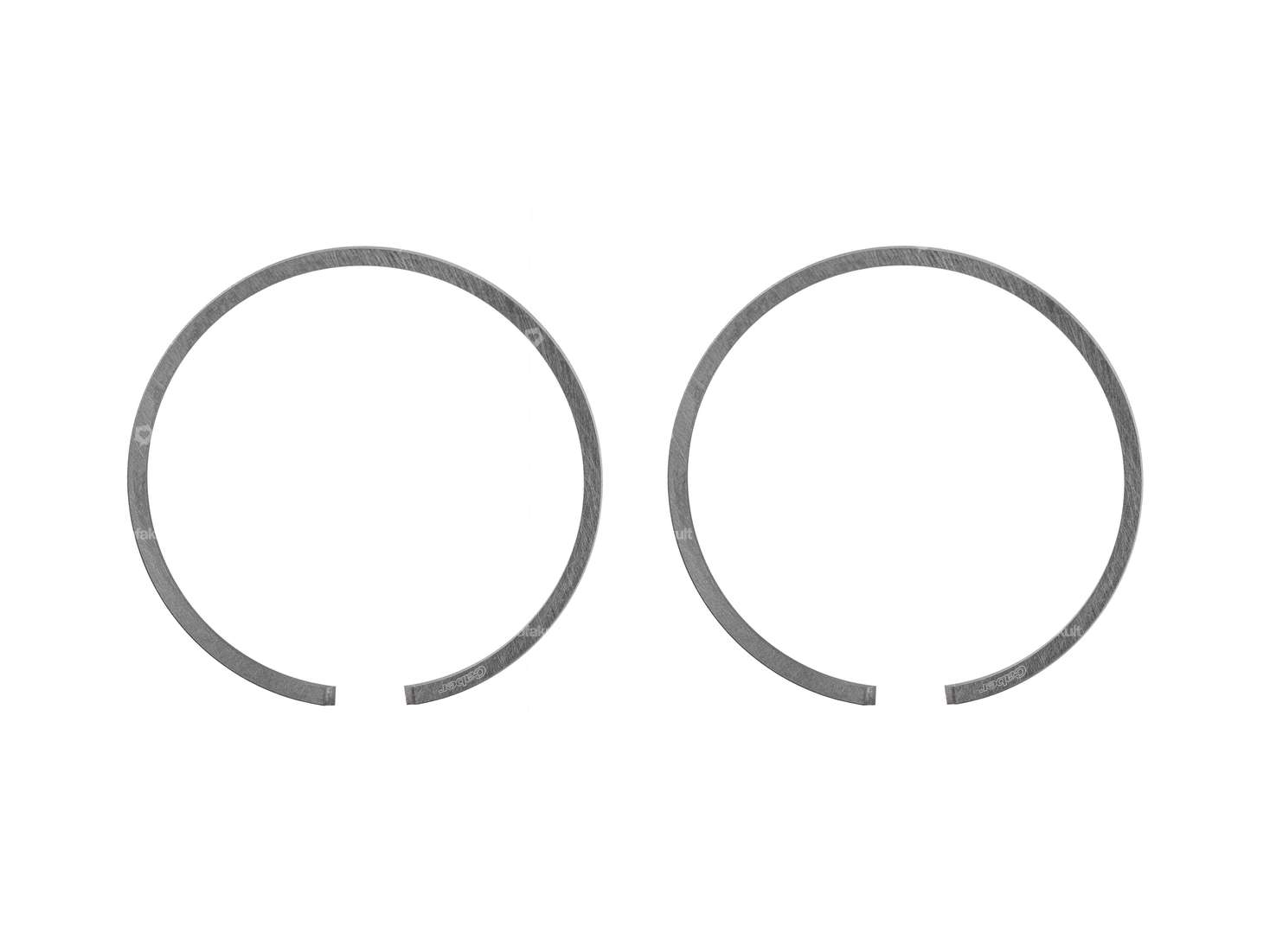 Olympia piston rings Ø 43 mm (pair) | Piaggio Ciao, SI, Bravo, Boxer Carousel Image 1