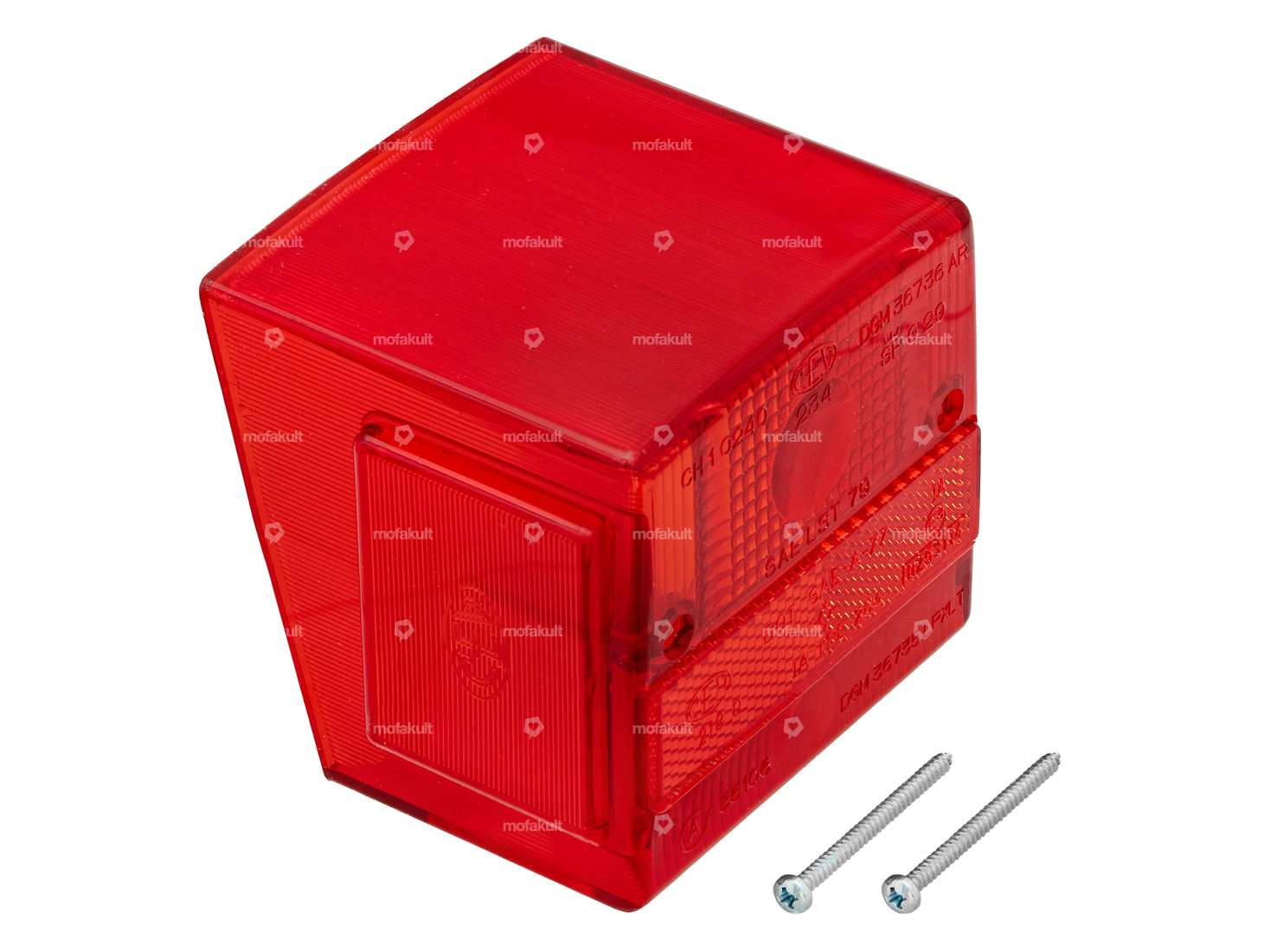 Verre de feu arrière NOS | Piaggio SI PTT Carousel Image 1