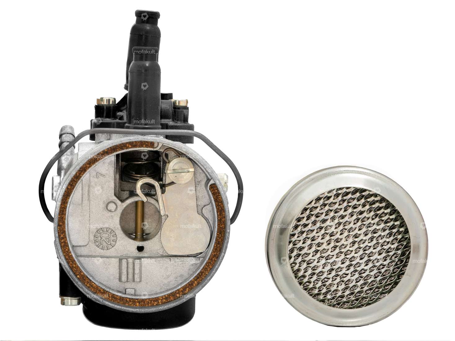 Carburateur Dell'Orto 14/14 C SHA choke de câble Carousel Image 3