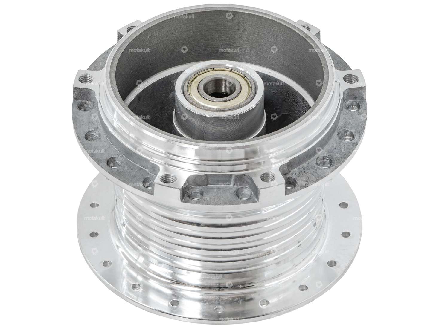 Moyeu de roue arrière à rayons Ø 80 mm vide | Puch Carousel Image 1