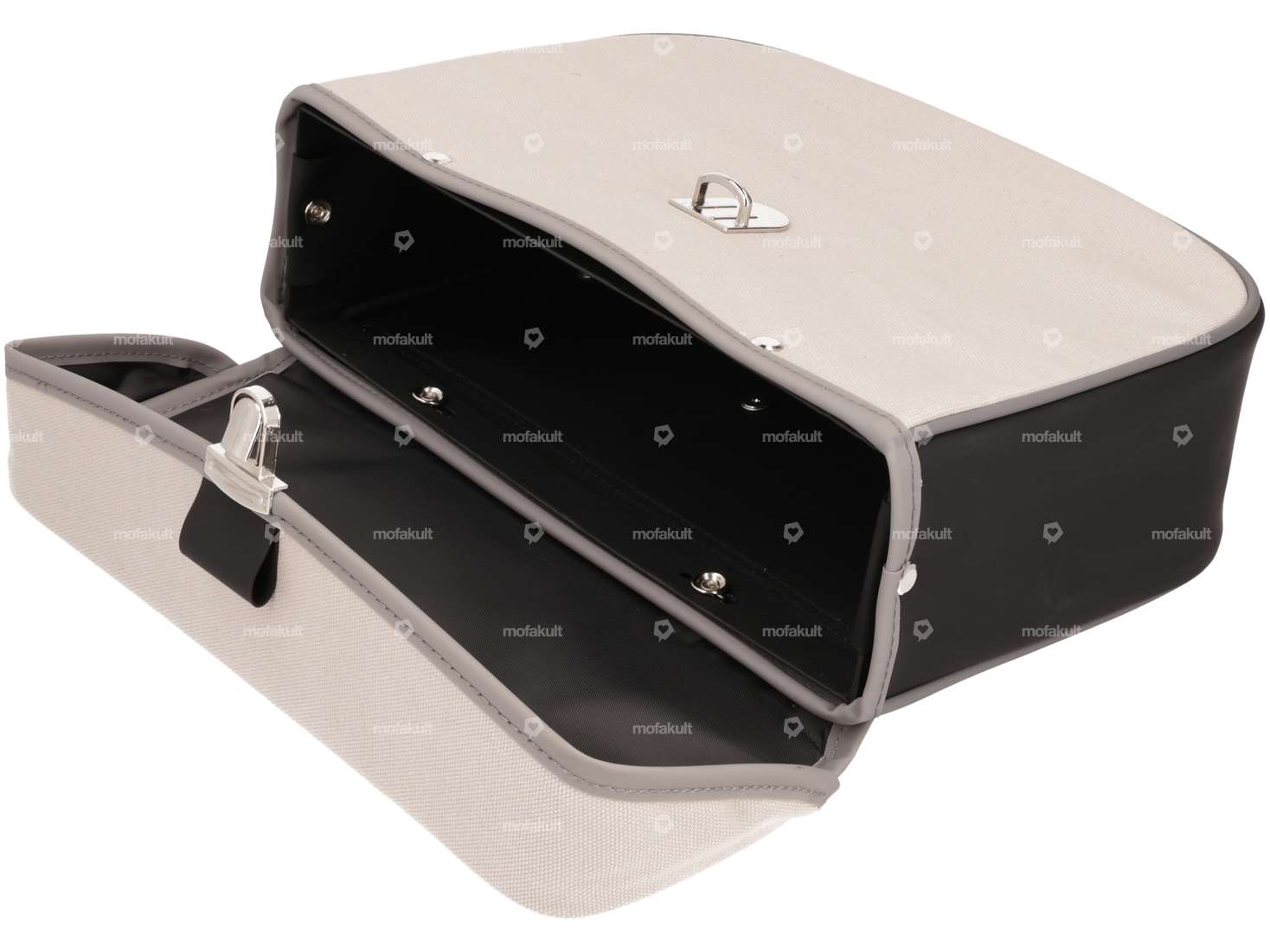 Sac à bagages gris noir Carousel Image 2