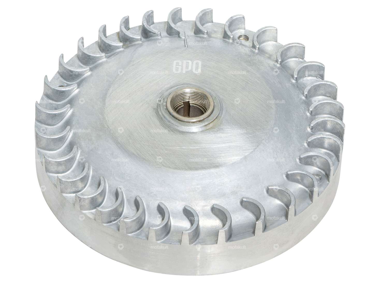 GPO flywheel 1300 g rotary valve shaft electronic ignition | Piaggio Ciao, SI, Bravo, Boxer Carousel Image 1